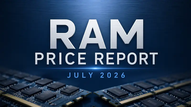 RAM Prices in July 2026: DDR5, DDR4 and 64GB RAM Market Report