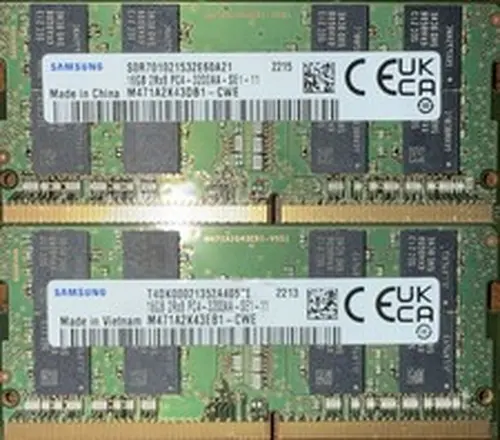 Samsung 32GB DDR4 3200MHz PC4-25600 SODIMM Memory Ram