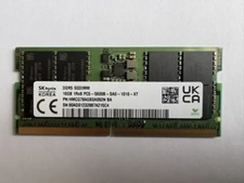 SK hynix 16GB 1Rx8 DDR5-5600 (PC5-44800) PC5-5600B SODIMM RAM Memory