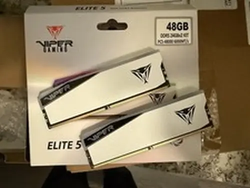 Patriot Memory Viper Elite 5 RGB DDR5 RAM 48GB (2X24GB) 6000MT Intel XMP/AMD Exp