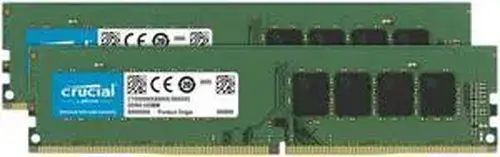 Crucial Crucial 64GB Kit (32GBx2) DDR4 2666 MT/s CL19 DIMM 288-Pin Memory - CT2K32G4DFD8266
