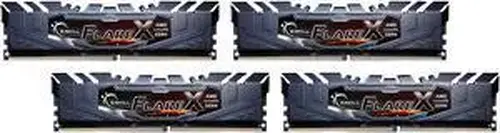 G.SKILL G.SKILL Flare X Series 32GB (4 x 8GB) 288-Pin PC RAM DDR4 3200 (PC4 25600) Desktop Memory Model F4-3200C16Q-32GFX