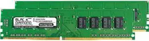 Black Diamond Memory Black Diamond Memory 32GB (2 x 16GB) 288-Pin PC RAM DDR4 2666 (PC4 21300) Desktop Memory Model BD16GX22666MQ25