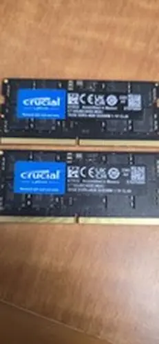 Crucial 32GB 2x16GB DDR5 4800 CL40 SO-DIMM Laptop Memory Kit