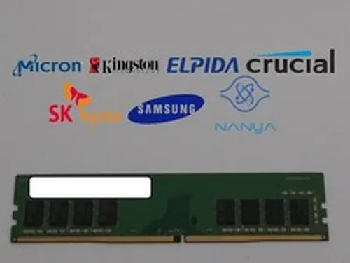 Unknown Lot of 10 Major Brand 8 GB PC4-19200 (DDR4-2400) 1Rx8 DDR4 Desktop Memory