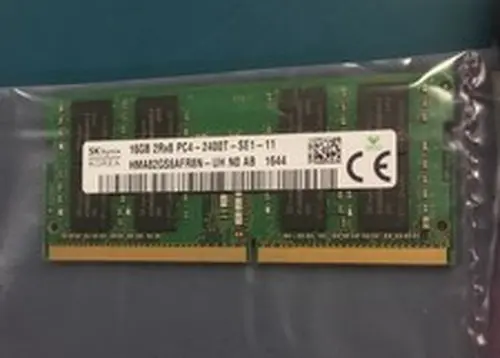 Hynix Hynix 16GB 2Rx8 PC4-2400T DDR4 2400MHz RAM CL17 SoDimm Memory HMA82GS6AFR8N-UH