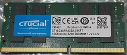 Crucial New Crucial 16GB DDR4 SO-DIMM Memory RAM CT16G4SFRA32A.C16FT FREE SHIPPING