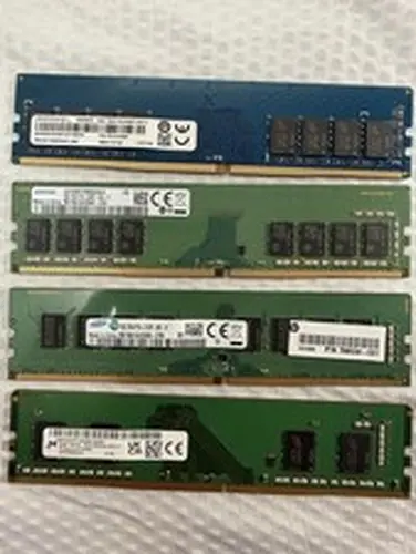 Unknown 32GB 4x8GB Mixed DDR4 Desktop RAM Lot PC4-2133 2400 3200 UDIMM Non-ECC