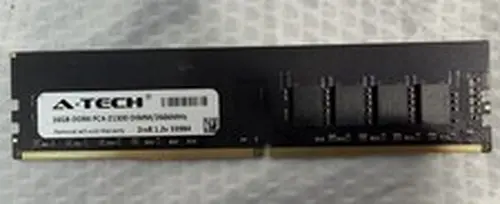 A-Tech A-Tech 16GB DDR4-2666 PC4-21300 2Rx8 UDIMM Desktop RAM 288-Pin DDR4