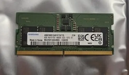 Samsung 8GB SO-DIMM DDR5 RAM Memory 4800Mhz