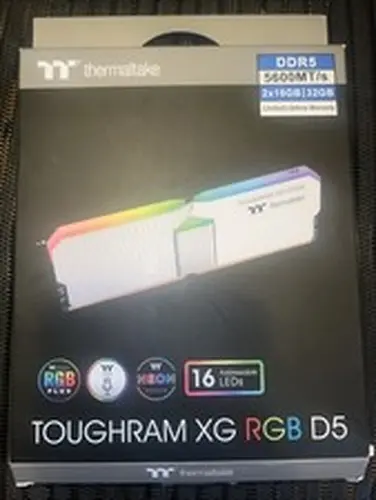 Thermaltake Thermaltake TOUGHRAM XG RGB D5 32GB (2x16GB) DDR5 5600MHz CL36 RAM Memory Kit