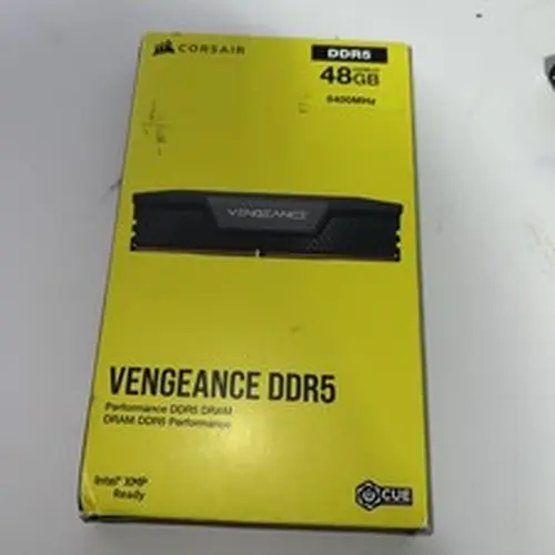 Corsair CORSAIR VENGEANCE RGB DDR5 RAM 48GB (2x24GB) 6400MHz CL36 Intel XMP iCUE
