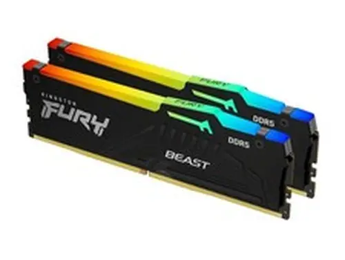 Kingston Kingston Fury Beast 16GB Desktop Memory Kit 6000mt/S DDR5 CL36 RGB, 2x8GB