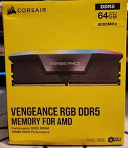 Corsair Corsair Vengeance CMH64GX5M2B6000Z40 Memory Module 64 GB 2 x 32 GB DDR5 6000 MHz