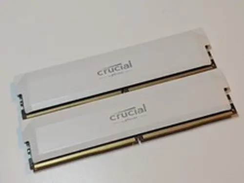 Crucial Crucial Pro Overclocking 32GB 2x16GB DDR5 6000 CL36 XMP EXPO White
