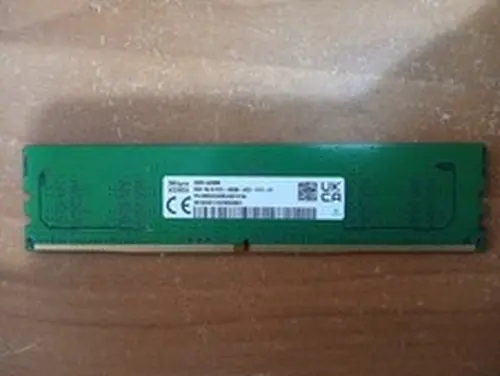 1x8GB SK hynix DDR5-4800 Desktop RAM Memory PC UDIMM (HMCG66AEBUA081N)