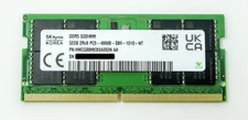 SK Hynix SK Hynix 32GB DDR5 SODIMM 4800Mhz 2Rx8 Laptop RAM Memory HMCG88MEBSA092N AA