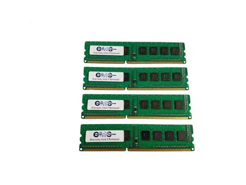 CMS 16GB (4x4GB) DDR3 10600 1333MHZ NON ECC DIMM Memory Ram Upgrade Compatible with HP/Compaq Pavilion p6653w - C58
