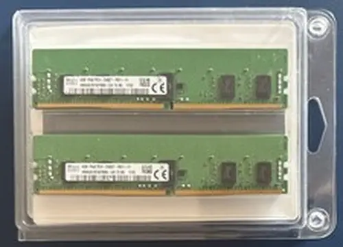 SK Hynix 8 Each DDR4 4GB PC4 2400T RDIMM Memory Modules (32GB Total)