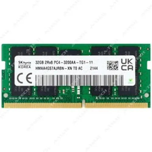 Hynix Hynix 32GB DDR4-3200 PC4-25600 2Rx8 1.2V ECC SODIMM Memory RAM HMAA4GS7AJR8N-XN