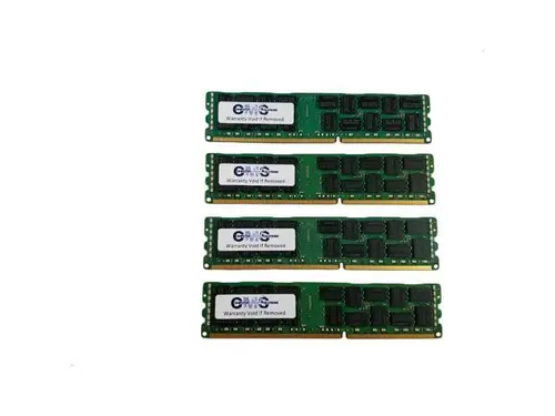 CMS 16GB (4X4GB) DDR3 10600 1333MHZ ECC REGISTERED DIMM Memory Ram Upgrade Compatible with Lenovo ThinkStation D20 4155, 4158, 4218-xxx Ecc...