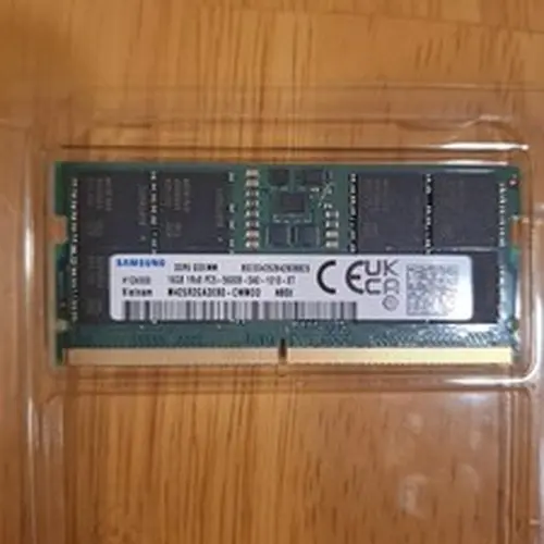 Samsung 16GB DDR5 SODIMM 1Rx8 PC5-5600B Laptop RAM M425R2GA3EB0-CWM0D