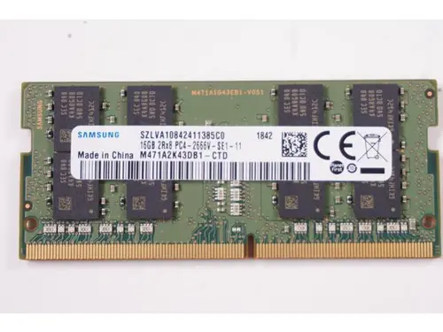M471A2K43DB1-CTD Samsung 16GB PC4-21300 DDR4-2666MHz SO-DIMM I7590-7117BLK-PUS