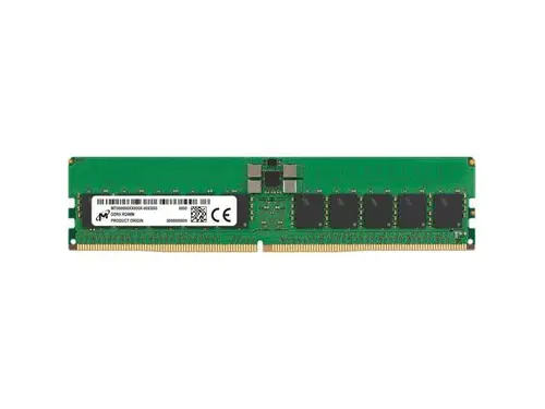 Crucial 32GB DDR5 SDRAM - ECC - Registered - DDR5 4800 - Dual Rank -CL40 - 1.10v - Server Memory
