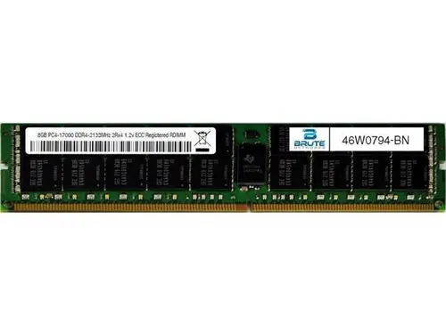 46W0794 - IBM Compatible 8GB PC4-17000 DDR4-2133Mhz 2Rx8 1.2v Registered RDIMM