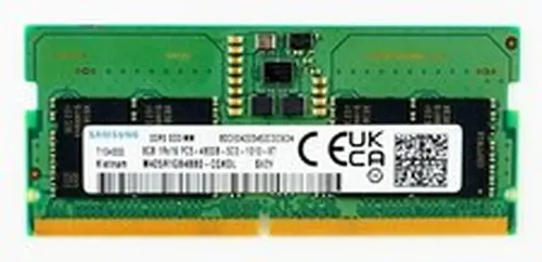 Samsung 8GB DDR5 4800 MHz PC5-38400 SODIMM 1Rx16 Memory RAM, M425R1GB4BB0-CQKOL