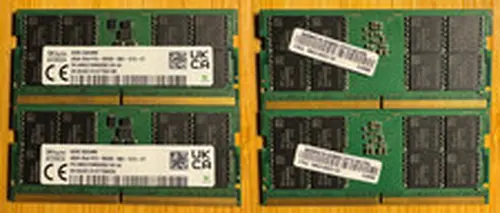 SK Hynix 96GB 2x48GB PC5-44800 DDR5 5600 MT/s SODIMM HMCGY8MGBSB212N AA