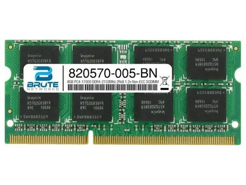 820570-005 - HP Compatible 8GB PC4-17000 DDR4-2133MHz 2Rx8 1.2v Non-ECC SODIMM