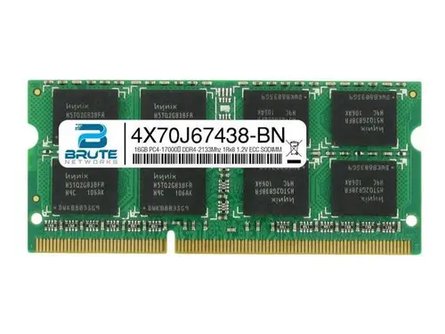 4X70J67438 - Lenovo Compatible 16GB PC4-17000 DDR4-2133Mhz 2Rx8 1.2v ECC SODIMM
