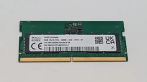 SKhynix 8GB DDR5 SODIMM 4800GHz HMCG66MEBSA095N Memory RAM