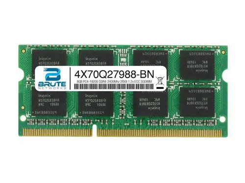 4X70Q27988 - Lenovo Compatible 8GB PC4-19200 DDR4-2400Mhz 2RX8 1.2v ECC SODIMM
