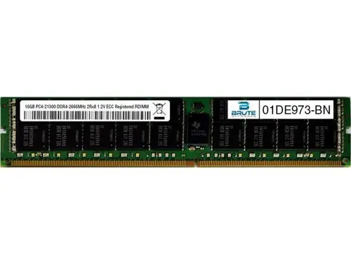 01DE973 - Lenovo Compatible 16GB PC4-21300 DDR4-2666MHz 2Rx8 1.2V ECC Registered RDIMM