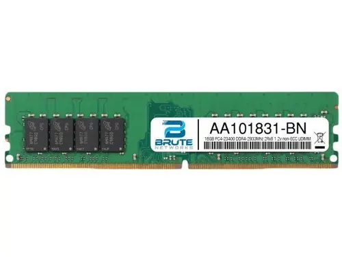 AA101831 - Dell Compatible 16GB PC4-23400 DDR4-2933Mhz 2Rx8 1.2v non-ECC UDIMM