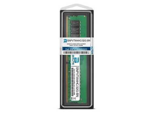 SNPVTW4HC/32G - Dell Compatible 32GB PC4-25600 DDR4-3200Mhz 2Rx8 1.2v ECC UDIMM
