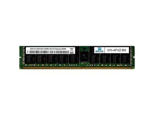 370-AFVZ - Dell Compatible 64GB PC4-25600 DDR4-3200Mhz 2Rx4 ECC Registered RDIMM