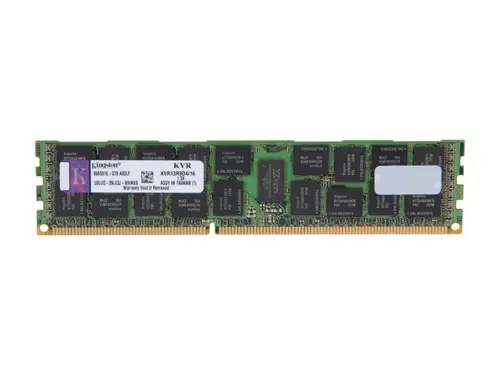 Kingston 16GB ECC Registered DDR3 1333 (PC3 10660) Server Memory DR x4 w/TS Model KVR13R9D4/16