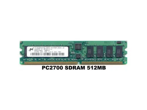 512MB PC2700 333Mhz DDR ECC RAM 184-PIN - Micron