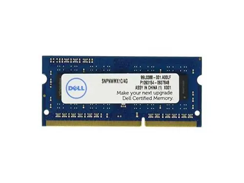 Dell SNPNWMX1C/4G Dell Memory - 4 GB - DDR3L - 4 GB - DDR3 SDRAM - 204-pin - SoDIMM
