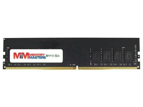 MemoryMasters PC4-17000 4GB DDR4 CL15 Non ECC Unbuffered 1.2V 1R8 Single Rank 288 Pin UDIMM Desktop Memory