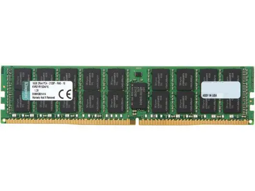 Kingston 16GB ECC Registered DDR4 2133 (PC4 17000) Server Memory Model KVR21R15D4/16