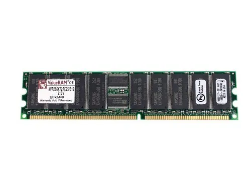 Kingston ValueRAM 512MB ECC Registered DDR 266 (PC 2100) Server Memory Model KVR266X72RC25/512