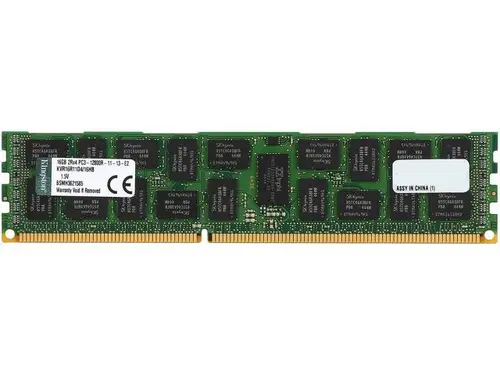 Kingston 16GB ECC Registered DDR3 1600 (PC3 12800) Server Memory Model KVR16R11D4/16HB