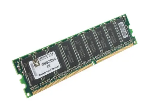 Kingston 1GB ECC Unbuffered DDR 266 (PC 2100) Server Memory Model KVR266X72C25/1G