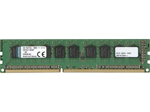Kingston 4GB ECC DDR3 1600 (PC3 12800) Server Memory Model KVR16LE11S8/4KF