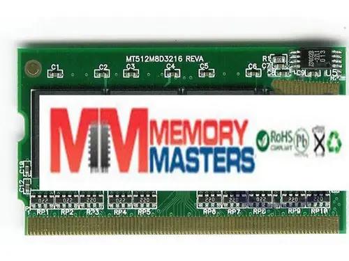 MemoryMasters 512MB 172pin PC2700(333Mhz) 32x16 DDR MicroDIMM