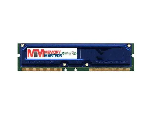 MemoryMasters 256MB PC800-40ns 184-Pin ECC Rambus RDRAM RIMM (p/n ADR)